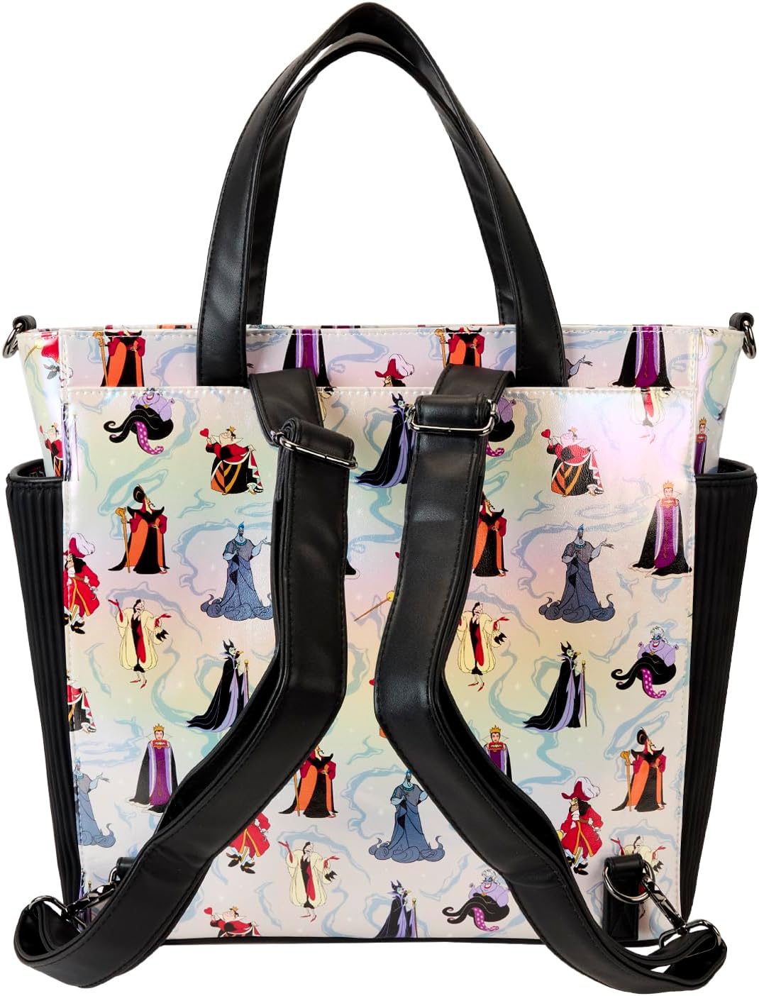 Loungefly Disney Villains AOP Convertible Backpack & Tote Bag - Image 4