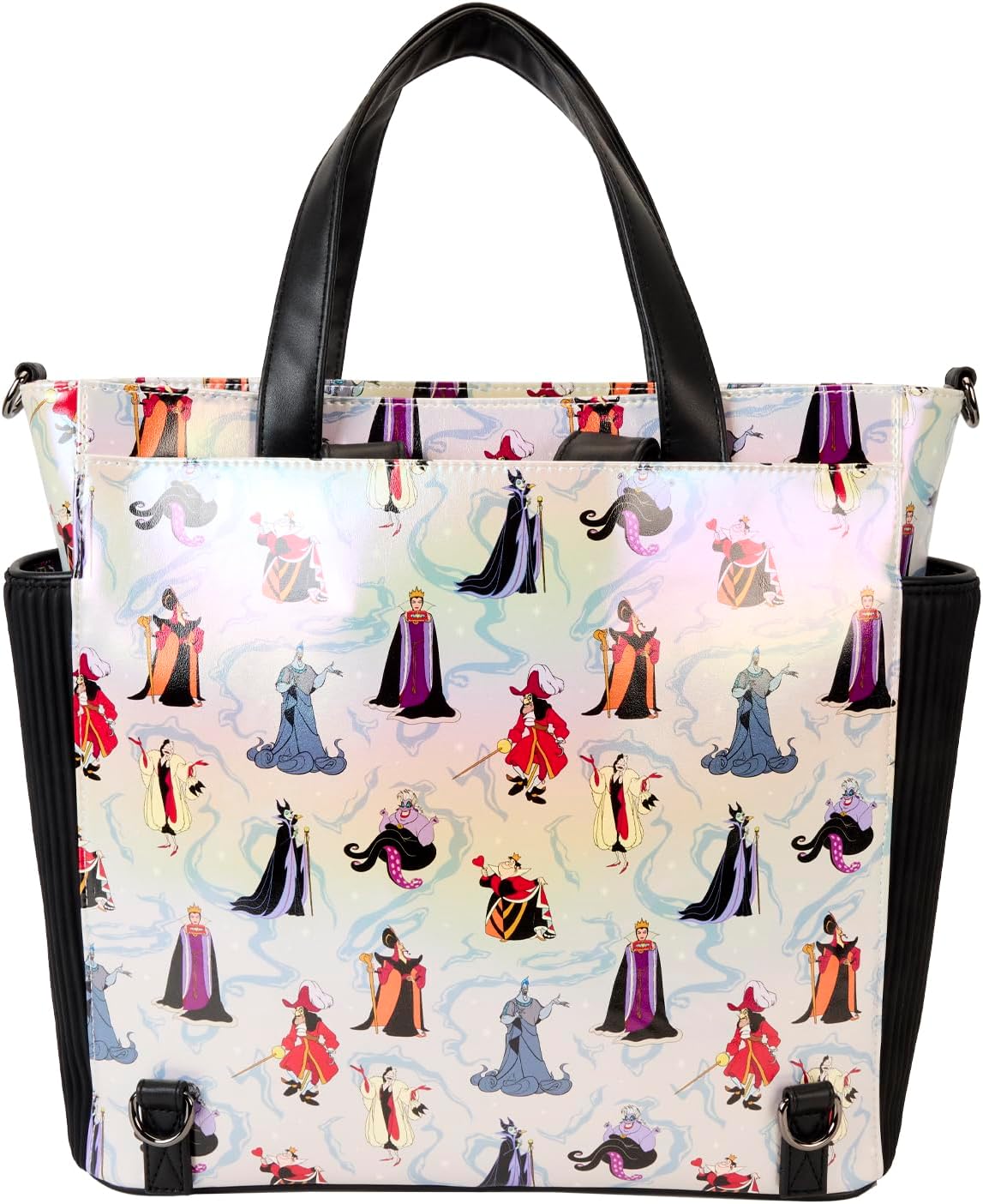 Loungefly Disney Villains AOP Convertible Backpack & Tote Bag - Image 5
