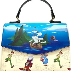 Loungefly Captain Hook Peter Pan Pirate Crossbody Bag