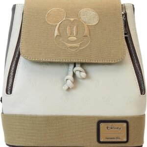 Loungefly Disney Mickey and Friends Canvas Mini Backpack