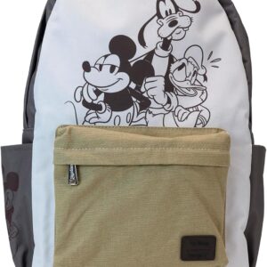Loungefly Disney Mickey and Friends Canvas & Nylon Full-Size Backpack