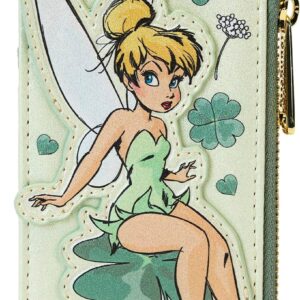 Loungefly Disney Tinker Bell 4-Leaf Clover Large Card Holder