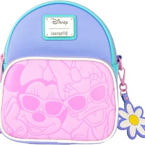 Loungefly Disney Daisy Duck & Minnie Mouse Mini Convertible Backpack