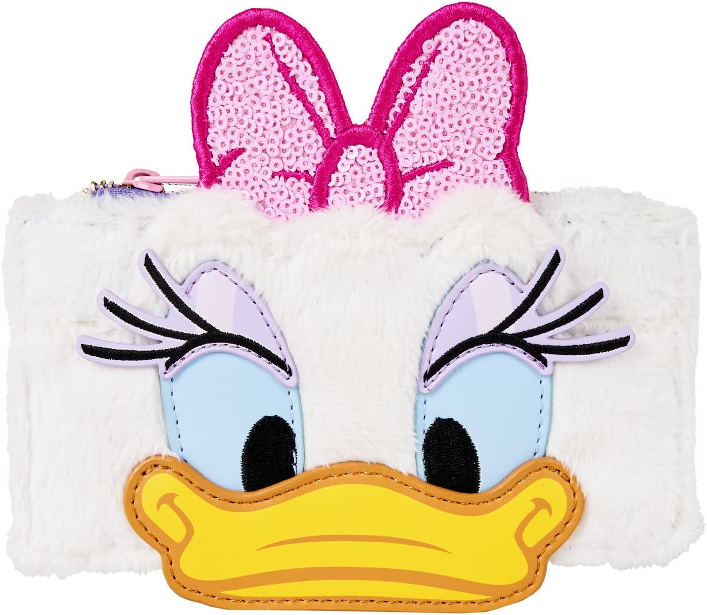 Loungefly Disney Daisy Duck Plush Large Card Holder