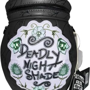 Loungefly Disney Nightmare Before Christmas Sally's Deadly Nightshade GITD Crossbody Bag