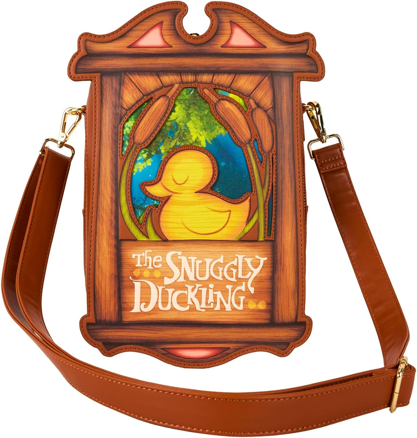 Loungefly Disney Rapunzel Snuggly Duckling Crossbody Bag - Image 7