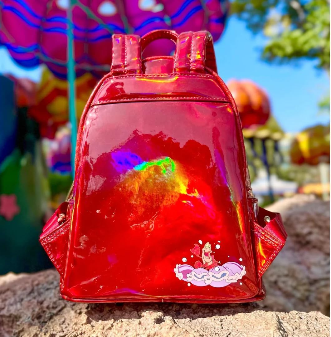 Loungefly Disney The Little Mermaid Sebastian Mini Backpack Collectors Outlet Exclusive - Image 6