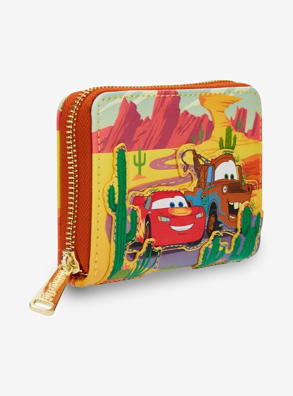 Loungefly Disney Pixar Cars Lightning McQueen and Mater Zip Wallet — BoxLunch Exclusive - Image 2