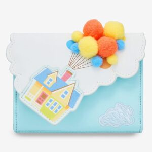Loungefly Disney Pixar Up Floating House Pom Pom Wallet — BoxLunch Exclusive