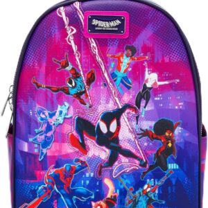 Loungefly Marvel Spider-Man: Across the Spider-Verse Group Portrait Mini Backpack - BoxLunch Exclusive