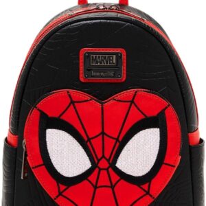 Loungefly Marvel Spider-Man Heart Pocket Mini Backpack - BoxLunch Exclusive