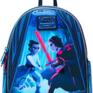 Loungefly Star Wars: The Force Awakens Rey & Kylo Ren Duel Light-Up Mini Backpack
