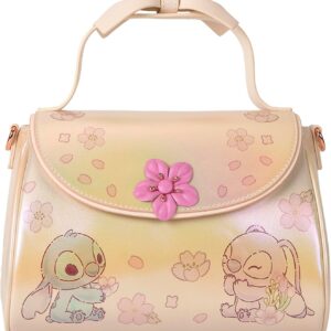 Loungefly Disney Cute Stitch Bow Handle Crossbody Bag