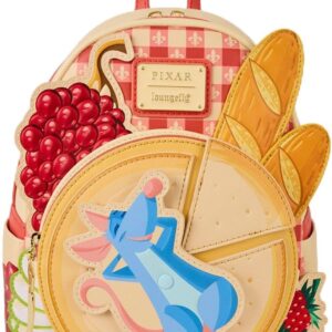 Loungefly Disney Pixar Ratatouille Remy Charcuterie Strawberry & Grape Scented Mini Backpack