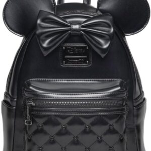 Loungefly Disney The Minnie Mouse Classic Series Womens Backpack: Midnight Iridescent
