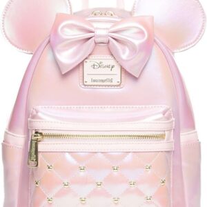 Loungefly Disney The Minnie Mouse Classic Series Rose Iridescent Women's Backpack
