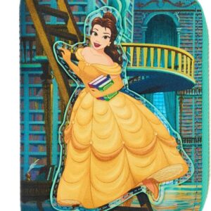 Loungefly Disney Beauty and the Beast Belle Library Small Zip Wallet- BoxLunch Exclusive