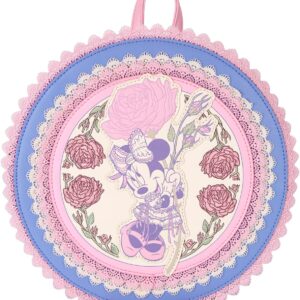 Loungefly Disney Minnie Floral and Lace Mini Backpack