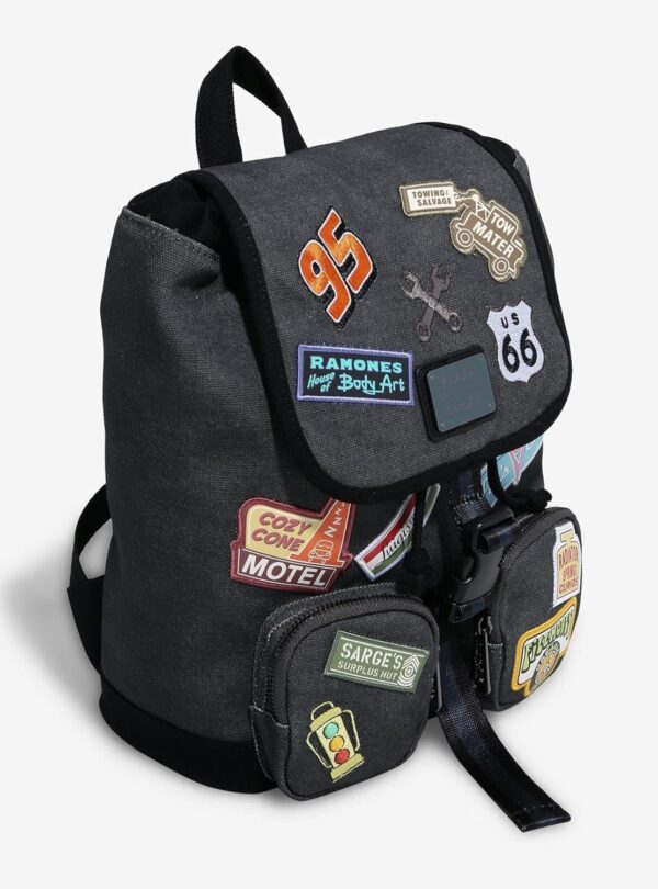 Loungefly Disney Pixar Cars Radiator Springs Patches Mini Backpack ...