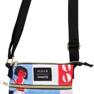 Loungefly Disney Pixar The Incredibles Red White & Blue Passport Crossbody Bag MULTI NONE