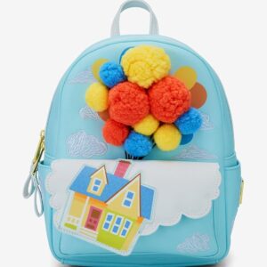 Loungefly Disney Pixar Up Floating House Pom Pom Mini Backpack - BoxLunch Exclusive