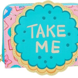 Loungefly Disney Alice in Wonderland Take Me Cookies Zip Wallet — BoxLunch Exclusive