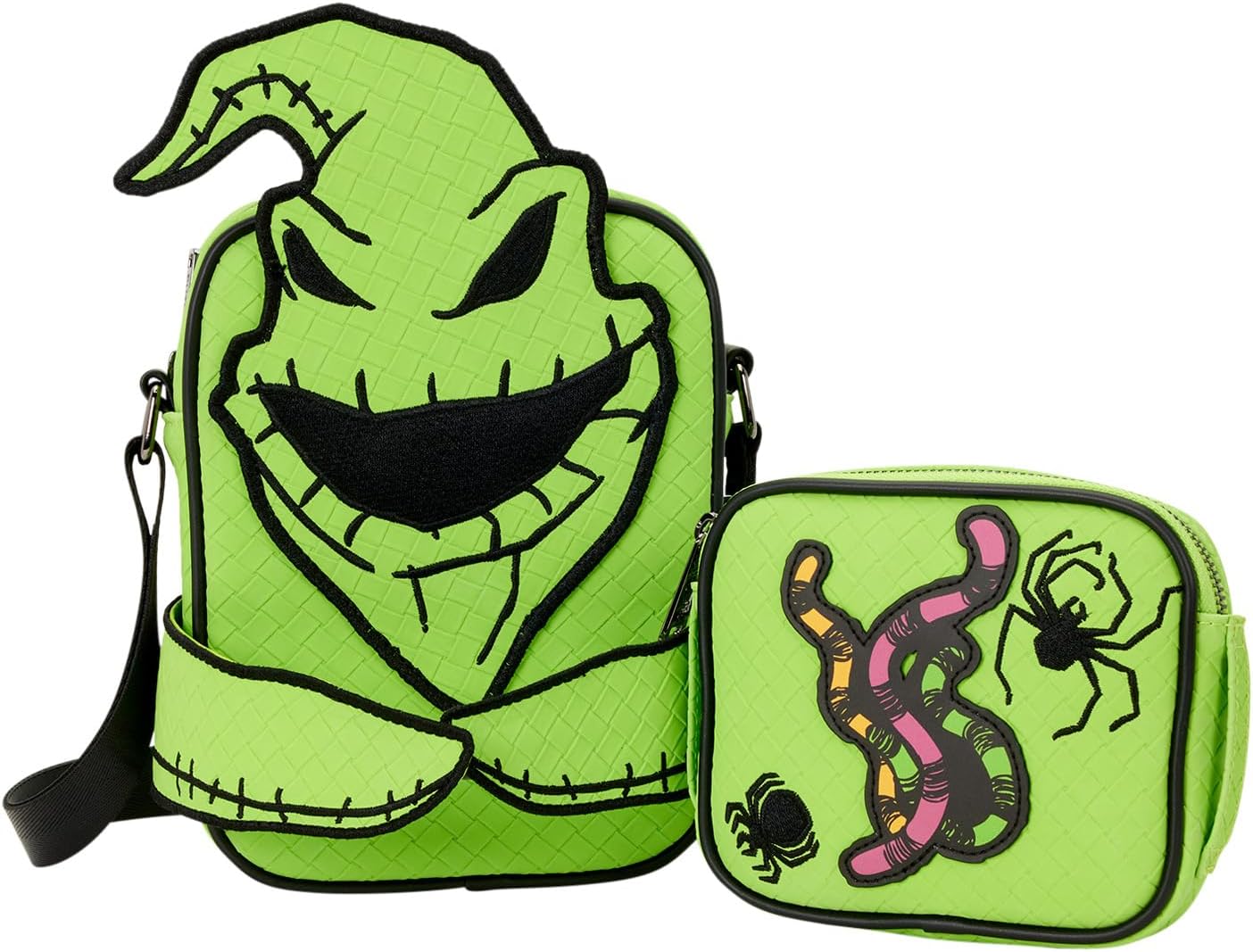 Loungefly Disney Nightmare Before Christmas Oogie Boogie Crossbuddies Bag - Image 3