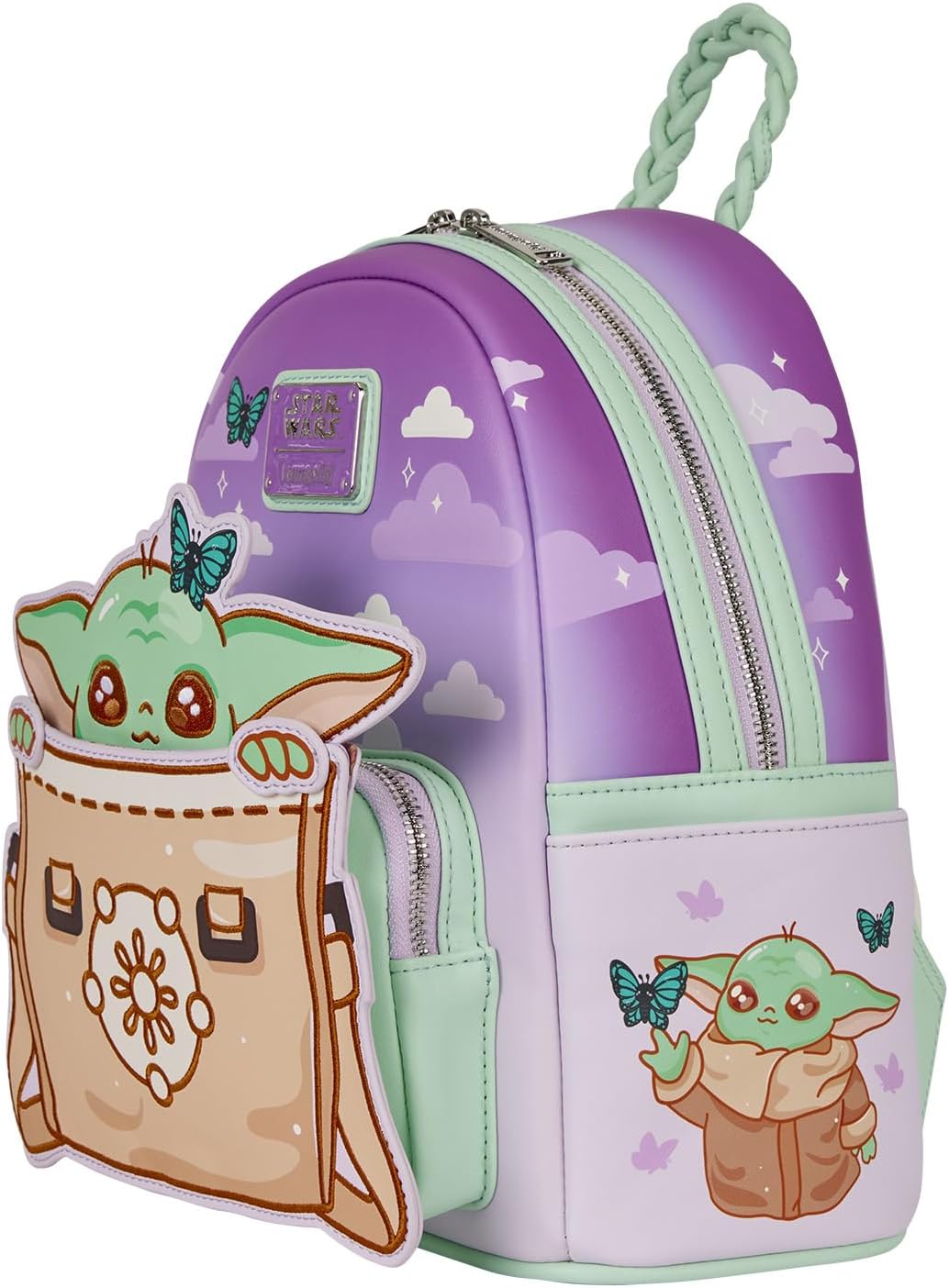 Loungefly Star Wars Grogu Mini Backpack - Image 3