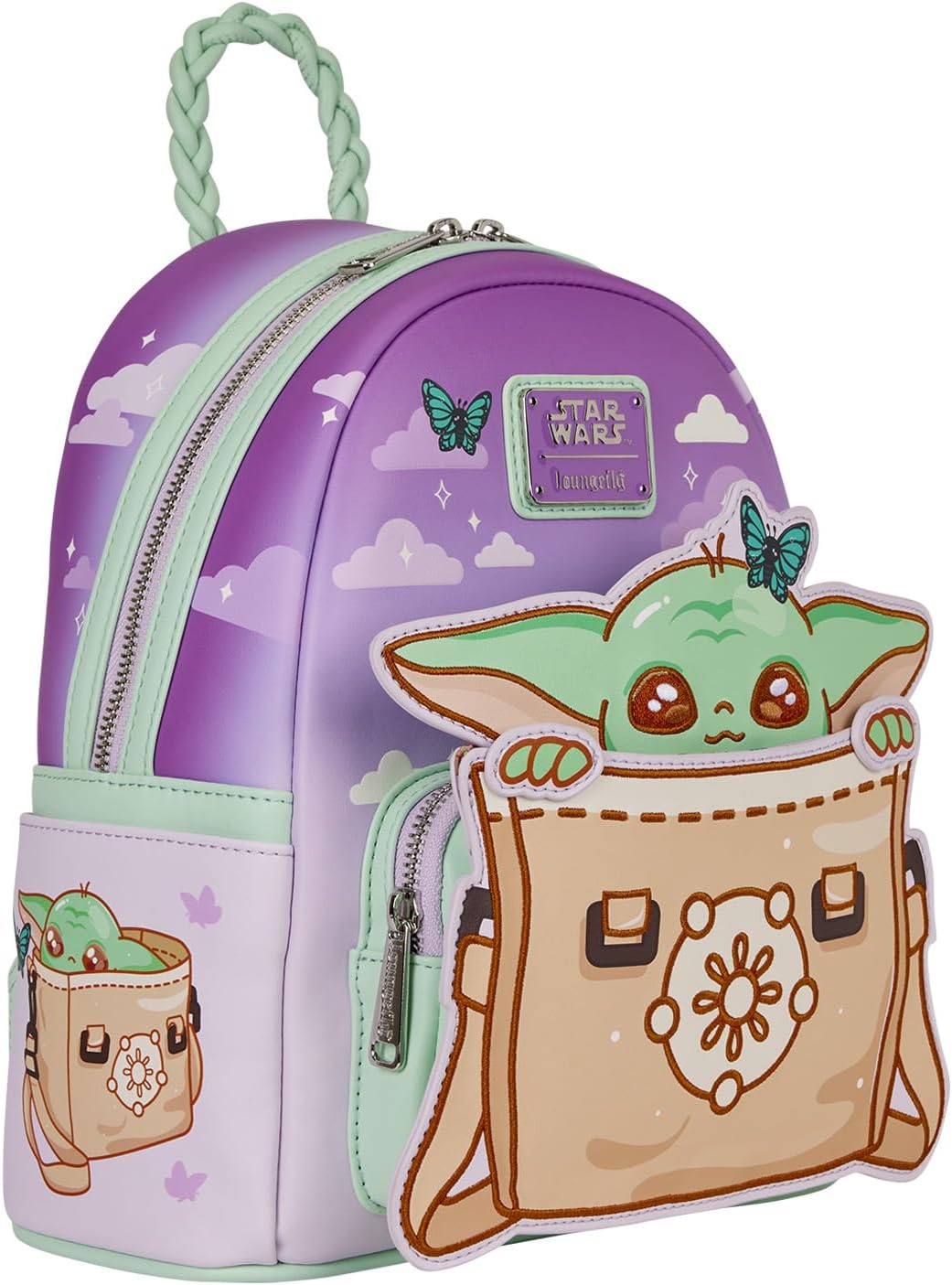Loungefly Star Wars Grogu Mini Backpack - Image 5