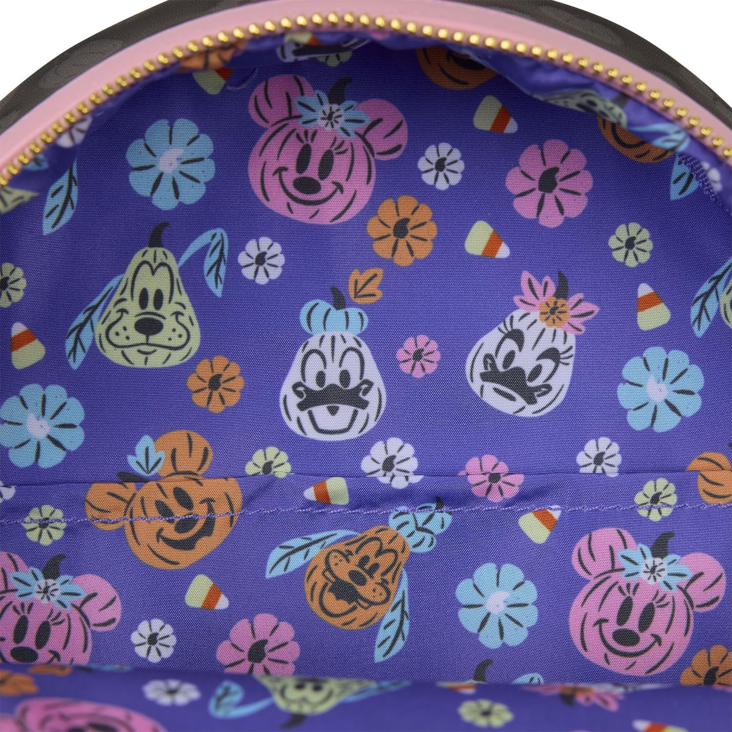 Loungefly Disney Minnie Mouse Pumpkin Mini Backpack - Image 6