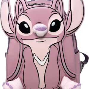 Loungefly Disney Lilo & Stitch Angel Character Cosplay Womens Double Strap Shoulder Bag Purse