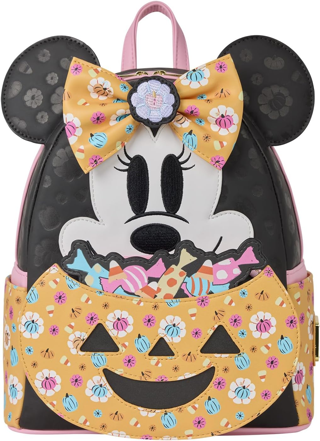 Loungefly Disney Minnie Mouse Pumpkin Mini Backpack