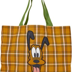 Loungefly Disney Pluto 95Th Anniversary Canvas Tote Bag