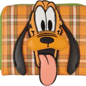 Loungefly Disney Pluto 95Th Anniversary Zip Around Wallet