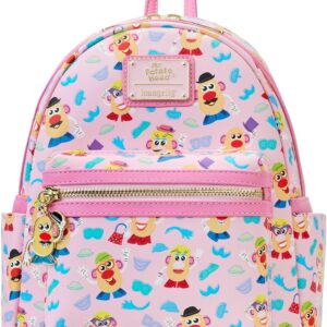 Loungefly Hasbro Mr. and Mrs. Potato Head All Over Print Mini Backpack
