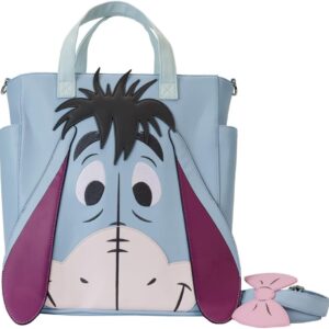 Loungefly Disney Winnie The Pooh Eeore Convertible Tote/Crossbody Bag