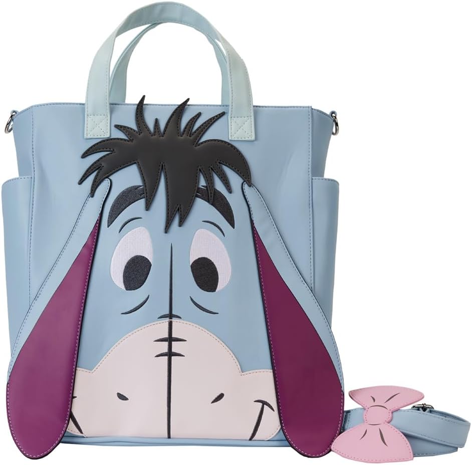 Loungefly Disney Winnie The Pooh Eeore Convertible Tote/Crossbody Bag