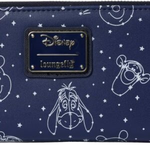Loungefly Disney Winnie the Pooh Constellation Wallet Zip Around Clutch