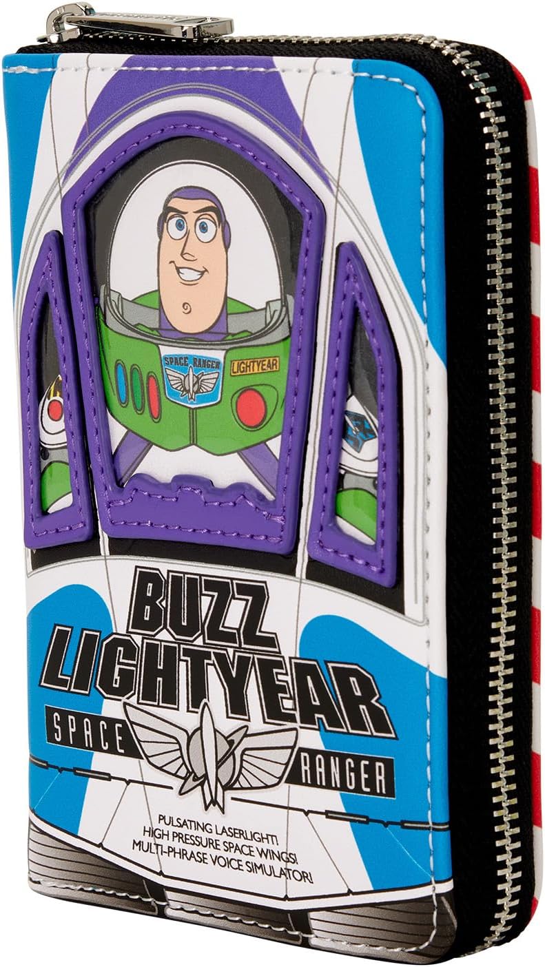Loungefly Pixar Toy Story 30Th Anniversary Buzz Lightyear Zip Around Wallet - Image 2