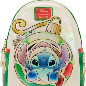 Loungefly Disney Lilo and Stitch Holiday Mini Backpack