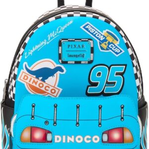 Loungefly Disney Pixar Cars Lightning McQueen Dinoco Light-Up Mini Backpack — BoxLunch Exclusive