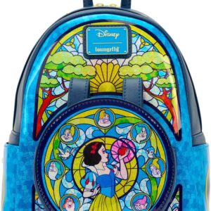 Loungefly Disney Princess Stained Glass Collection: Snow White Mini-Backpack, Amazon Exclusive