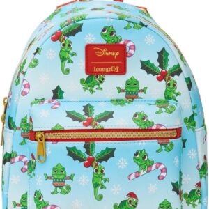 Loungefly Disney Tangled Pascal Holiday Mini Backpack RED NONE
