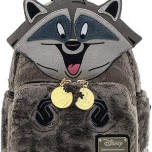 Loungefly Disney Meeko Racoon Pocahontas Womens Double Strap Shoulder Bag Purse