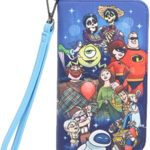 Loungefly Disney Pixar Couples Tech Wallet LIGHT BLUE NONE
