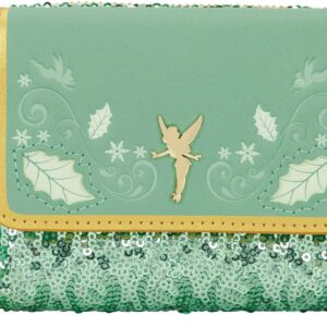 Loungefly Disney Tinker Bell Holiday Tri Fold Wallet