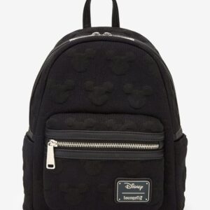 Loungefly Disney Mickey Mouse Silhouette Mesh Textured Mini Backpack — BoxLunch Exclusive