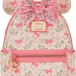 Loungefly Minnie Mouse Floral Mini Backpack