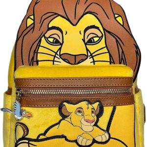 Loungefly Mufasa and Simba Cosplay Womens Double Strap Shoulder Bag Purse