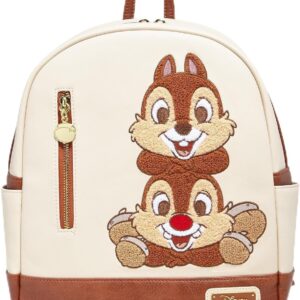 Loungefly Disney Chip & Dale Chenille Patch Mini Backpack - BoxLunch Exclusive
